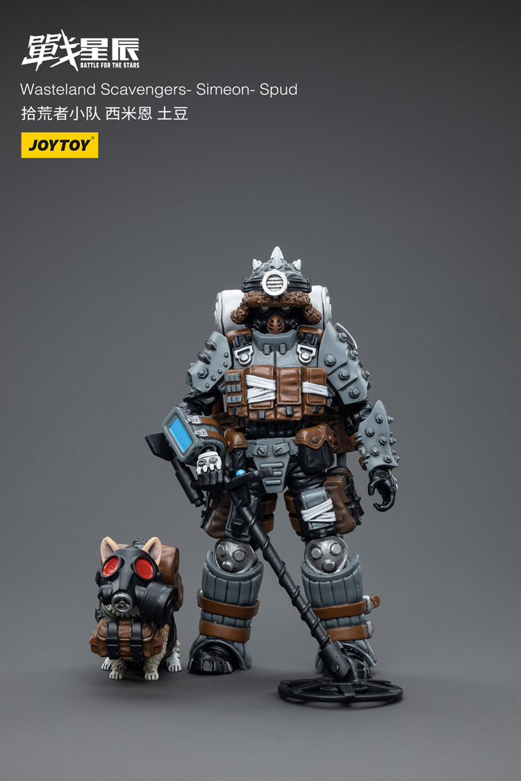 Joytoy Battle For The Stars Wasteland Scavengers - Simeon Spud