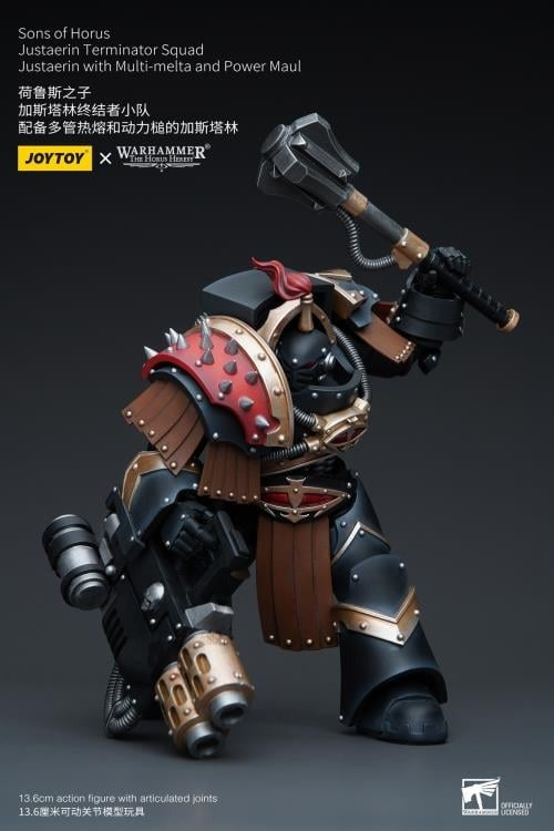 Sons Of Horus: Justaerin Terminator Squad With Multi-Melta And Power Maul Jt9749 Warhammer 40K