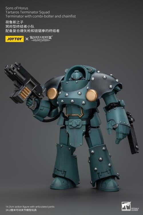 Sons Of Horus: Tartaros Terminator Squad With Combi-Bolter And Chainfist Jt7271 Warhammer 40K