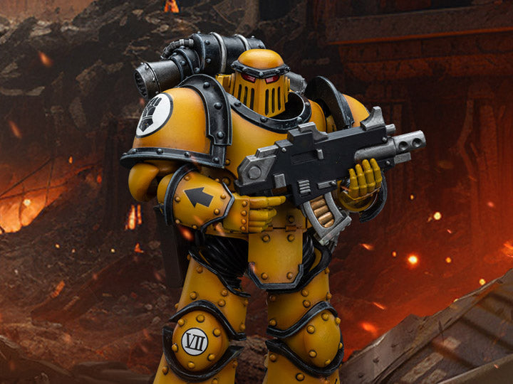 Joytoy Imperial Fists Legion Mkiii Tactical Squad Legionary With Bolter Jt9077 Warhammer 40K