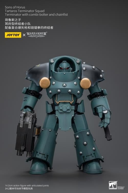 Sons Of Horus: Tartaros Terminator Squad With Combi-Bolter And Chainfist Jt7271 Warhammer 40K
