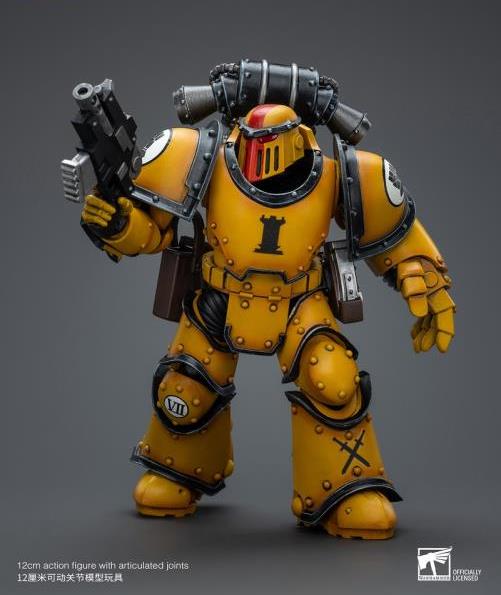 Joytoy Imperial Fists Legion Mkiii Tactical Squad Sergeant With Power Fist Jt9060 Warhammer 40K