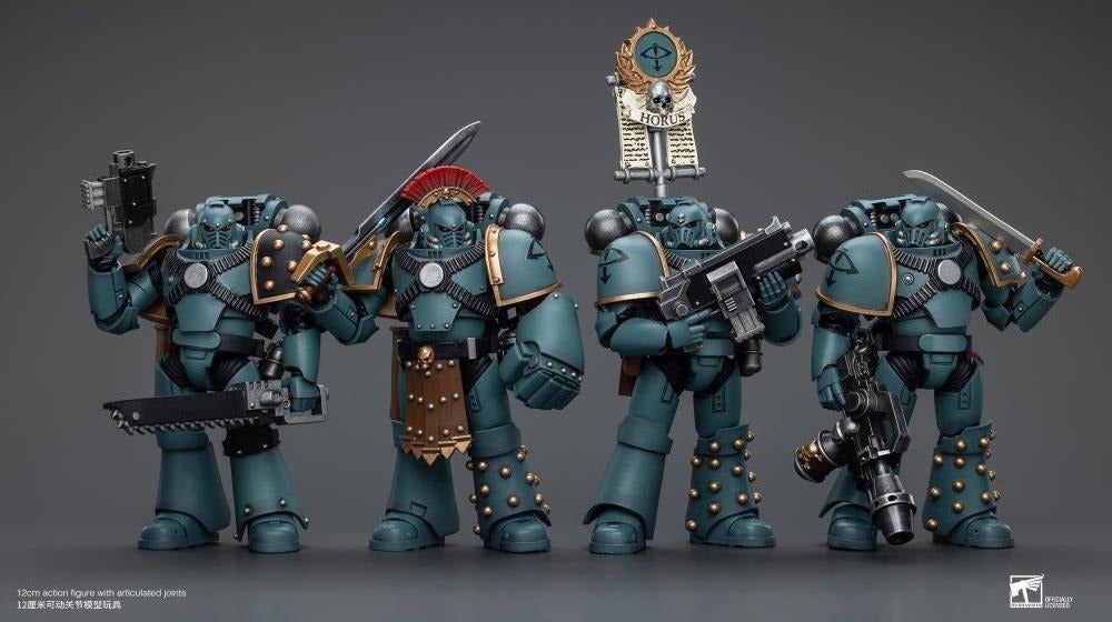 Sons Of Horus: Mkiv Tactical Squad Legionary With Legion Vexilla Jt9589 Warhammer 40K