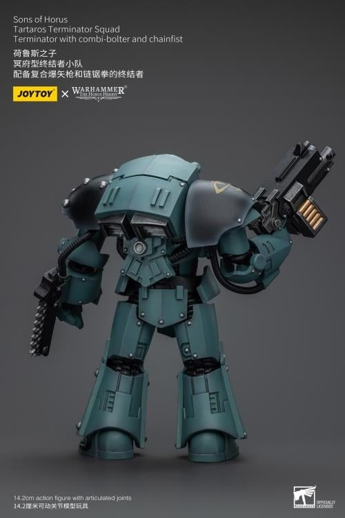 Sons Of Horus: Tartaros Terminator Squad With Combi-Bolter And Chainfist Jt7271 Warhammer 40K