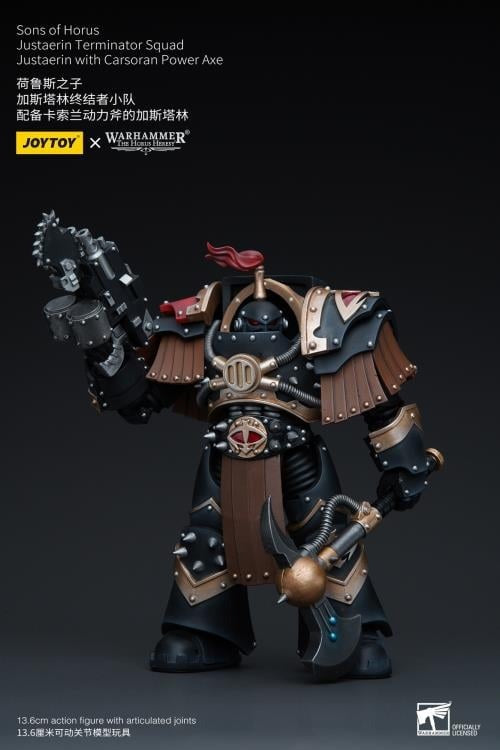 Sons Of Horus: Justaerin Terminator Squad With Carsoran Power Axe Jt9718 Warhammer 40K