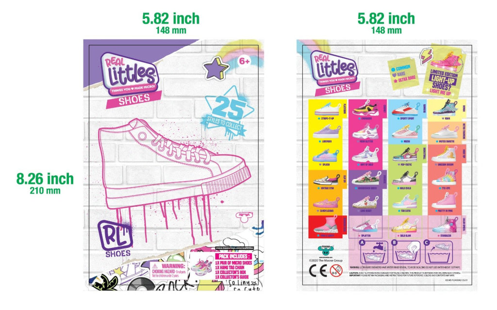 Real Littles Sneakers Mystery Full Set 12 Packs