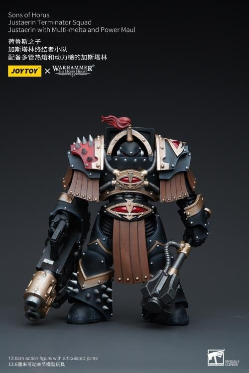 Sons Of Horus: Justaerin Terminator Squad With Multi-Melta And Power Maul Jt9749 Warhammer 40K
