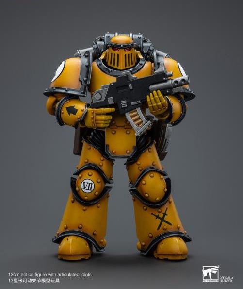 Joytoy Imperial Fists Legion Mkiii Tactical Squad Legionary With Bolter Jt9077 Warhammer 40K