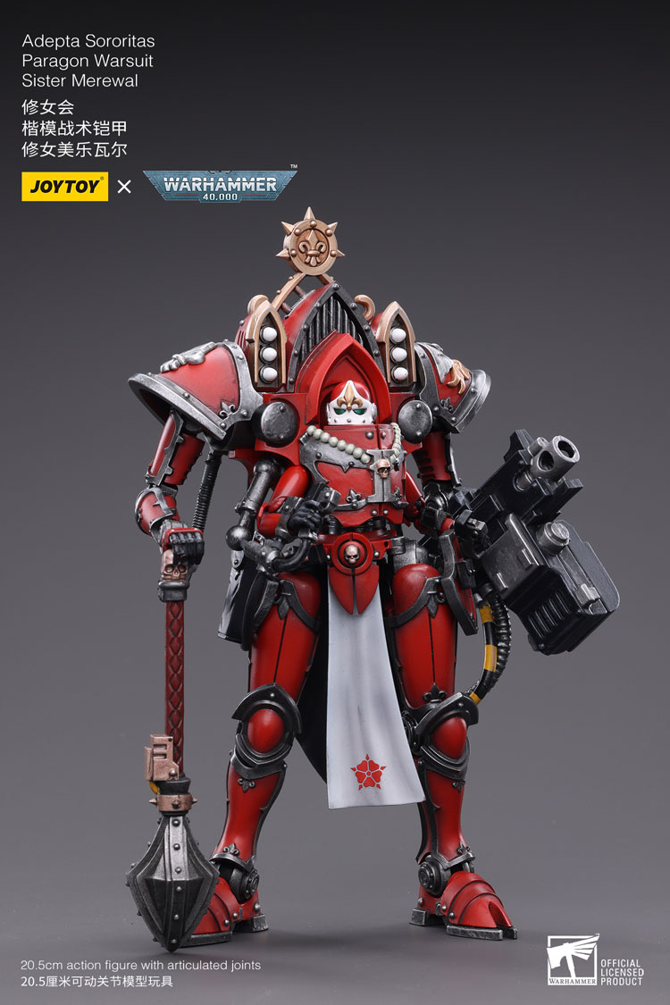 Joytoy Warhammer 40K Adepta Sororitas Paragon Warsuit Sister Merewal Warhammer