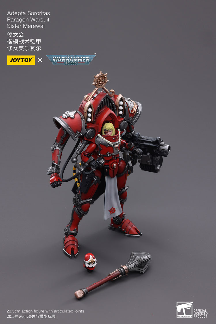 Joytoy Warhammer 40K Adepta Sororitas Paragon Warsuit Sister Merewal Warhammer