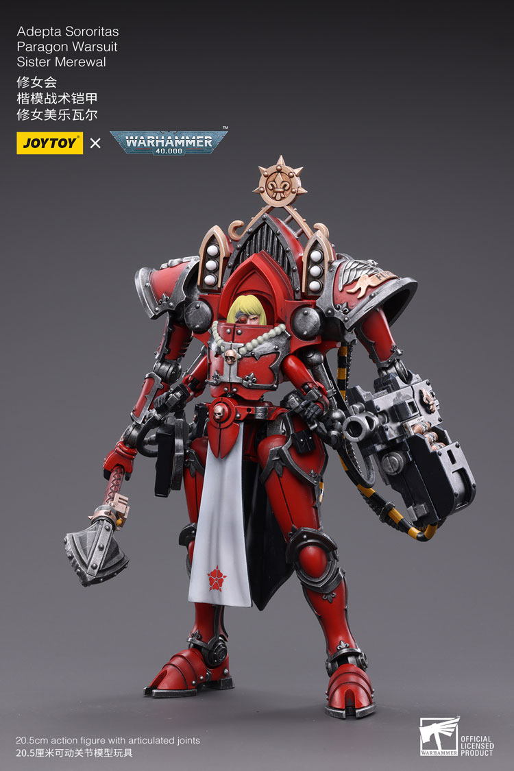Joytoy Warhammer 40K Adepta Sororitas Paragon Warsuit Sister Merewal Warhammer