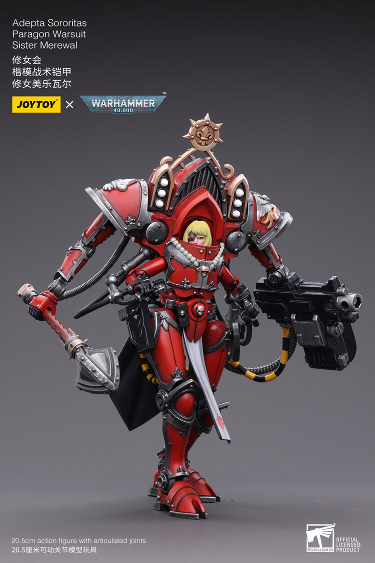 Joytoy Warhammer 40K Adepta Sororitas Paragon Warsuit Sister Merewal Warhammer