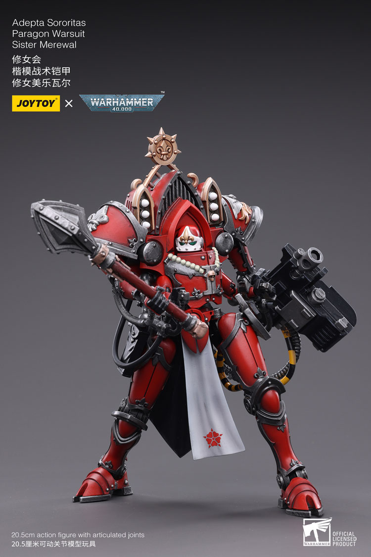 Joytoy Warhammer 40K Adepta Sororitas Paragon Warsuit Sister Merewal Warhammer