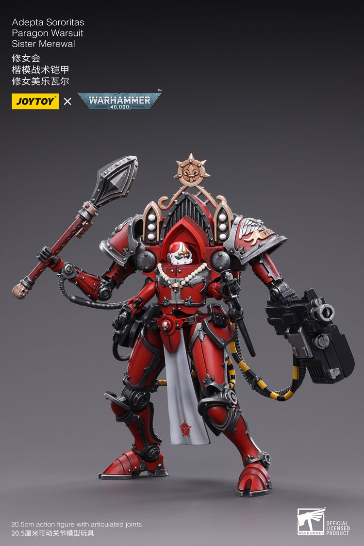 Joytoy Warhammer 40K Adepta Sororitas Paragon Warsuit Sister Merewal Warhammer