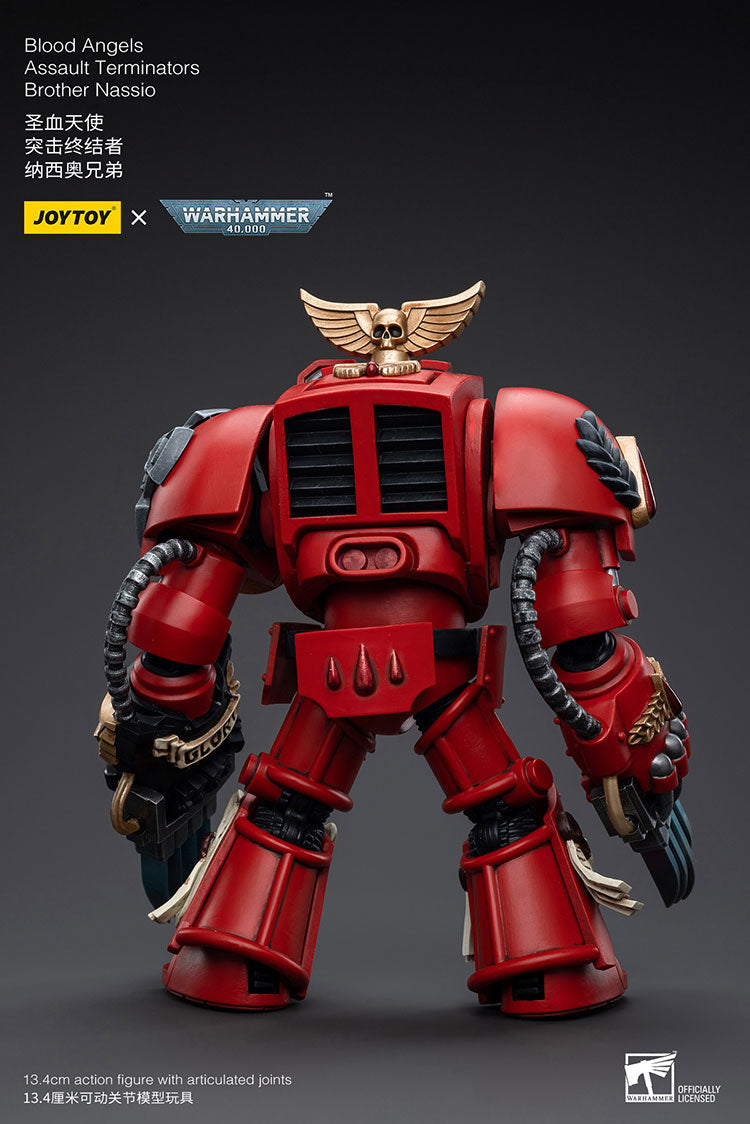 Joytoy Warhammer 40K Blood Angels Assault Terminators Brother Nassio Warhammer