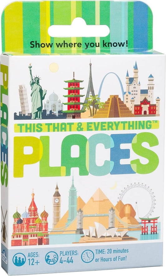Outset This That & Everything Places Card Game Outset