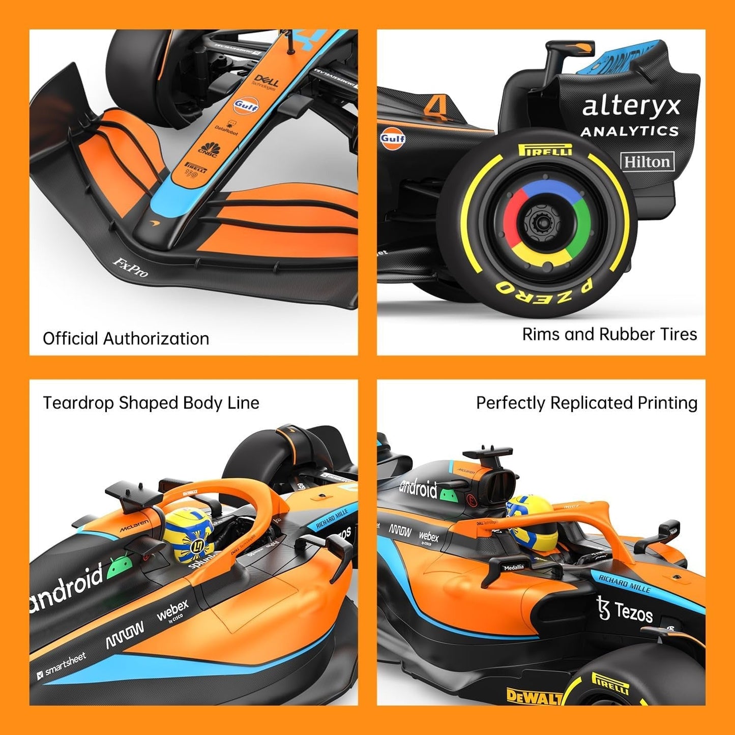 Rastar Rc 1:12 Mclaren F1 Mcl36