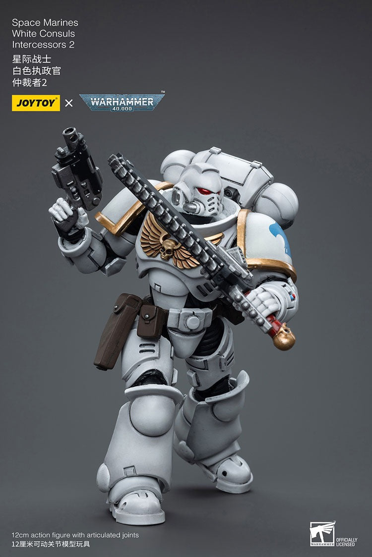 Joytoy Warhammer 40K Space Marines White Consuls Intercessors 2 Jt6854 Warhammer