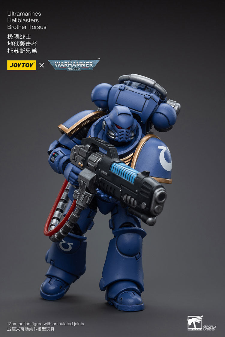 Joytoy Warhammer 40K Ultramarines Hellblasters Brother Torsus Warhammer
