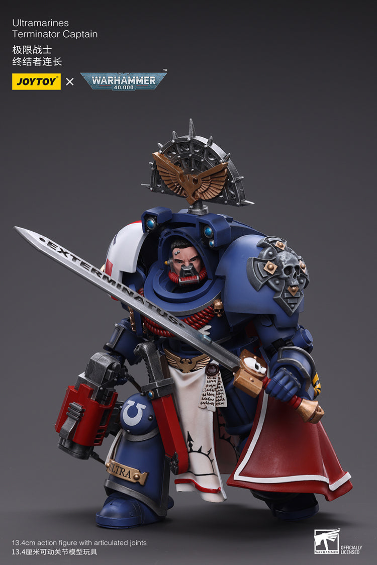 Joytoy Warhammer 40K Ultramarines Terminator Captain Warhammer