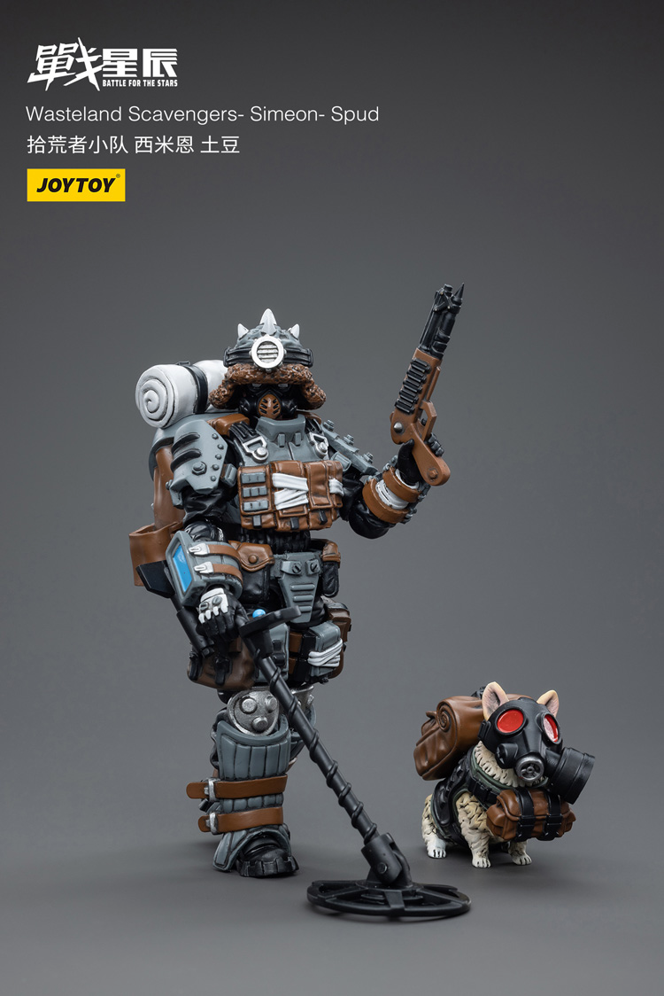 Joytoy Battle For The Stars Wasteland Scavengers - Simeon Spud