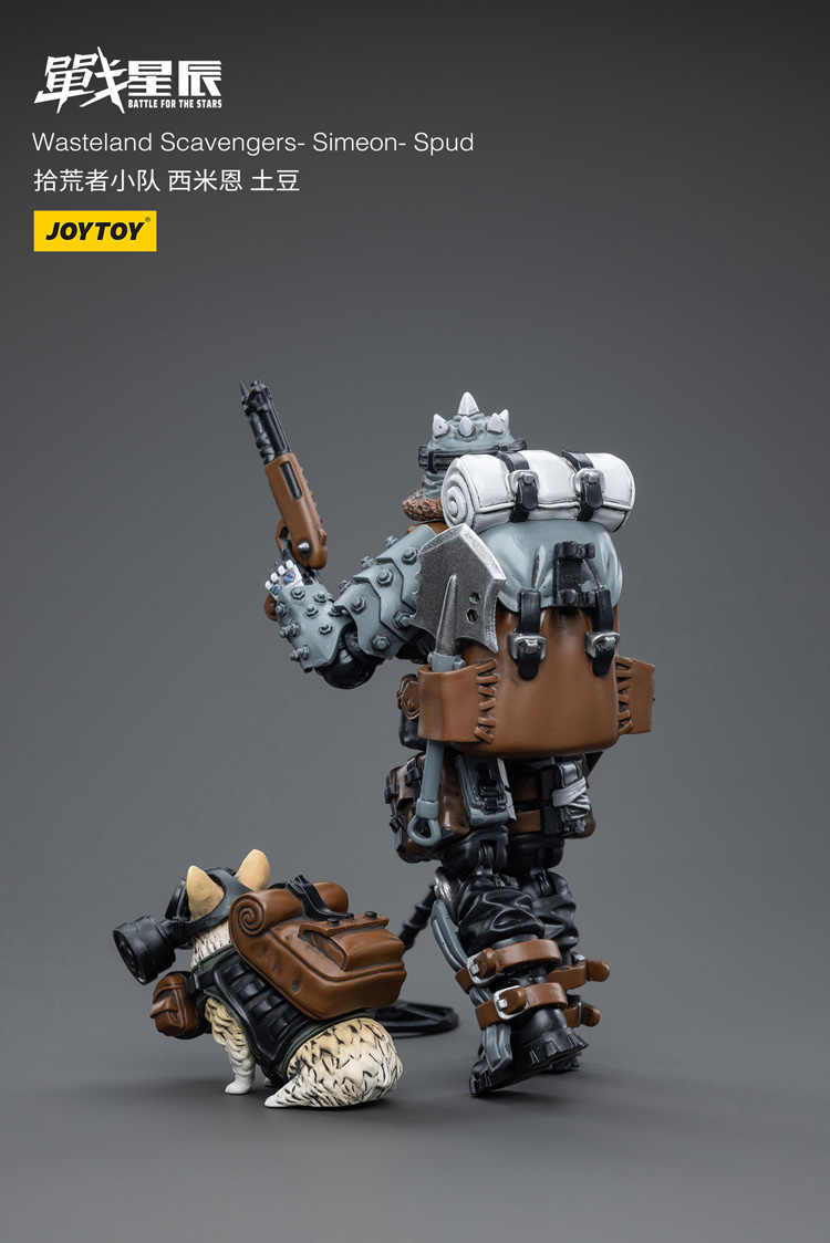 Joytoy Battle For The Stars Wasteland Scavengers - Simeon Spud