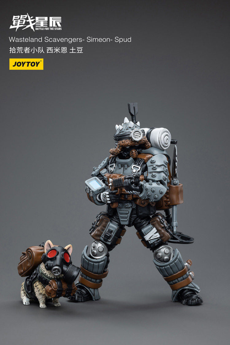 Joytoy Battle For The Stars Wasteland Scavengers - Simeon Spud