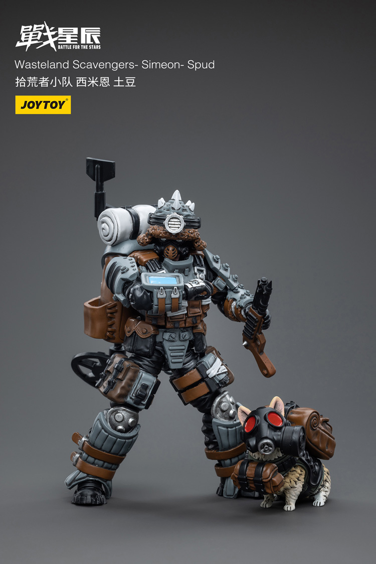 Joytoy Battle For The Stars Wasteland Scavengers - Simeon Spud