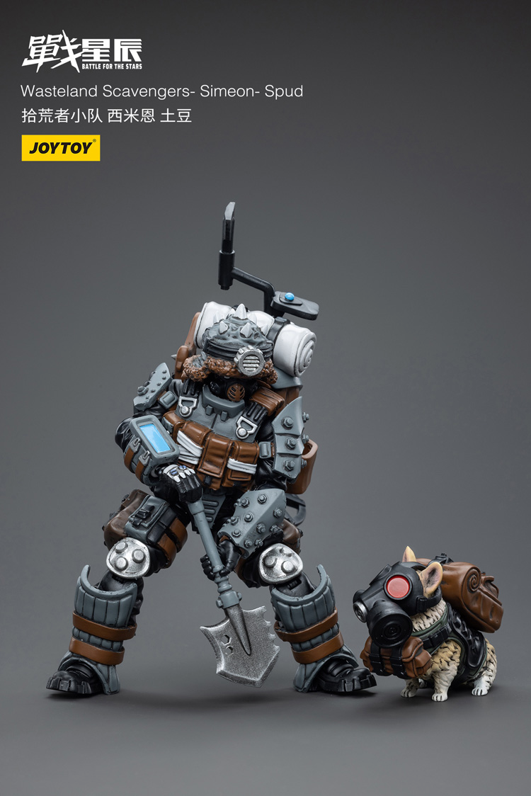 Joytoy Battle For The Stars Wasteland Scavengers - Simeon Spud