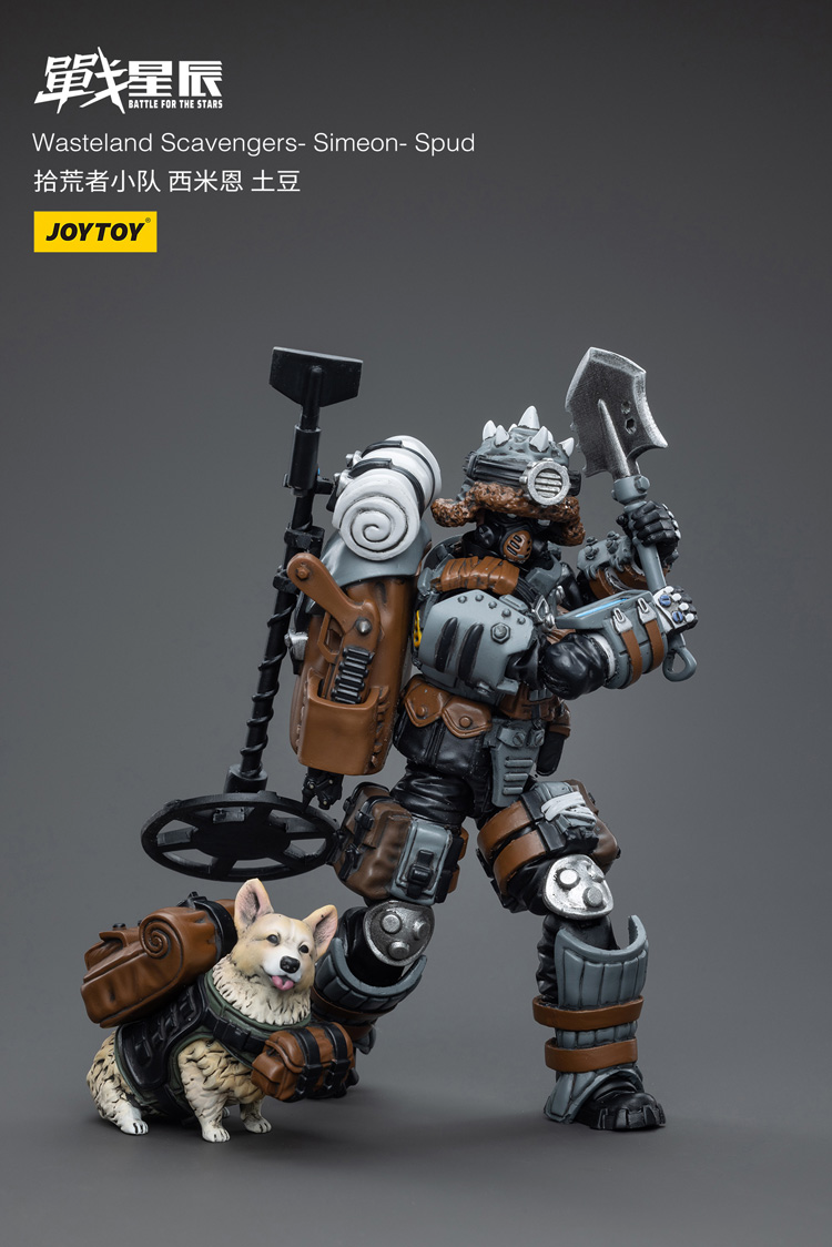 Joytoy Battle For The Stars Wasteland Scavengers - Simeon Spud